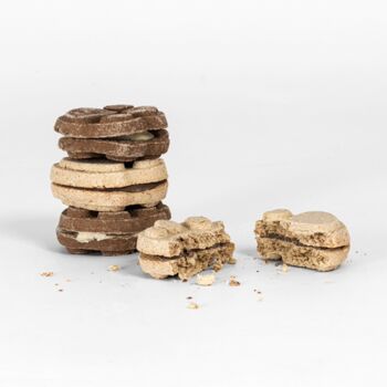 Yoghurt Filled Paw Biscuit Dog Treats, 5 of 5