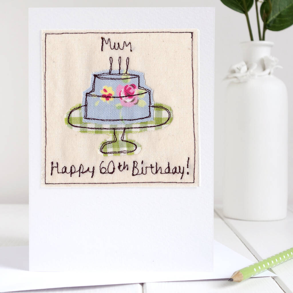 Personalised Birthday Cake Card For Her, 1 of 12