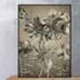 Antique Floral Vanilla Fly Poster 70 X 100, thumbnail 2 of 3