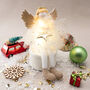 Gold Blonde Angel Light Up Shelf Sitter | Christmas, thumbnail 1 of 3