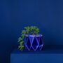 Origami Self Watering Eco Plant Pot: 15cm | Navy, thumbnail 1 of 7