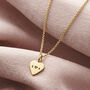 Personalised Heart Charm Necklace, thumbnail 2 of 7