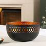 Decorative Black And Copper Bowl, thumbnail 3 of 8