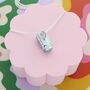 Cute Campervan Charm Necklace, thumbnail 2 of 3