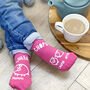 Personalised Cheeky Chops Socks, thumbnail 3 of 4
