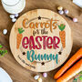 Personalised Carrots For The Easter Bunny Board, thumbnail 2 of 3