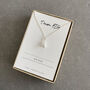 Dream Big Eiffel Tower Silver Necklace, thumbnail 4 of 5