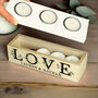 Personalised Botanical Tea Light Storage Box, thumbnail 4 of 5