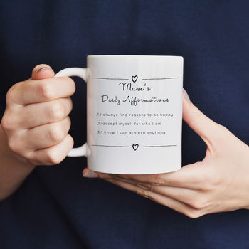 Personalised Daily Affirmations Mug, 2 of 7