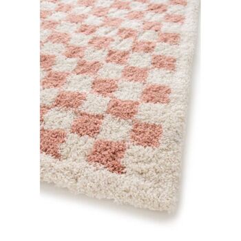 Neamiah Chequered Shag Area Rug, 5 of 6