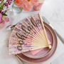 Bride 'Ooh La La' Floral Fan, thumbnail 2 of 2