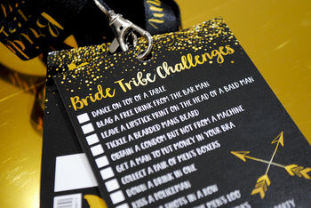 Bride Tribe Vip Hen Party Neck Lanyards, 7 of 12