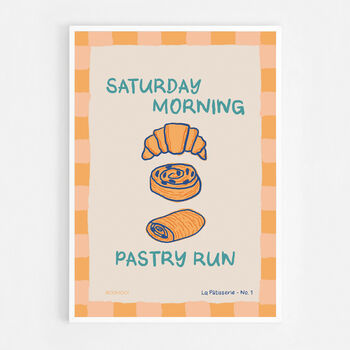 Saturday Morning Pastry Run Print, 4 of 7