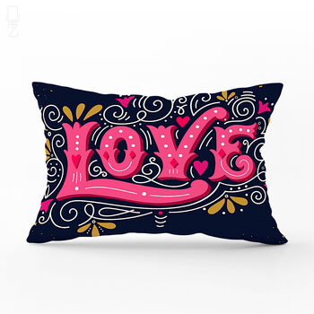 Multicoloured Abstract Shapes Cushion, Eclectic Artistic Pattern Design, 5 of 10