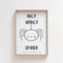 'Incy Wincy Spider' Nursery Rhyme Print, thumbnail 2 of 5