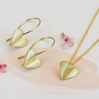 'Love Grows' 9ct Gold Heart Necklace, 5 of 7