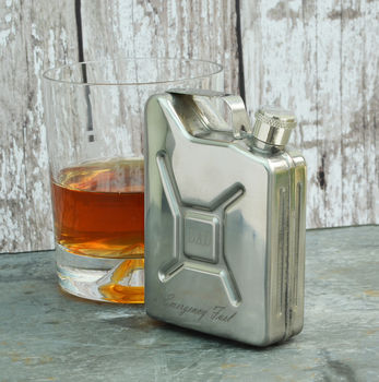 Personalised Petrol Can Hip Flask, 8 of 10