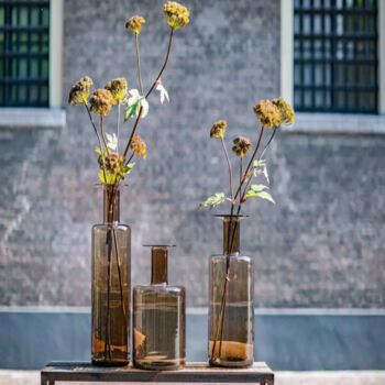 Bottle Vase Large H50 D23 Cm Topaz Colour By Dut Z, 6 of 6