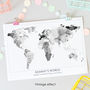 Personalised Mum's World Photo Gift Map, thumbnail 8 of 12