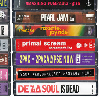 35th Birthday Gift Music From 1991 Personalised Print, 2 of 9