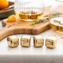 'Daddy You Rock' Personalised Steel Ice Cubes, thumbnail 8 of 12
