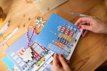Amsterdam Christmas Cards Set Of Five, 4 of 4