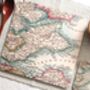 Vintage Map Placemat Of Fife In Scotland, thumbnail 2 of 2