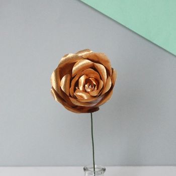 Gold Paper Rose, 4 of 4