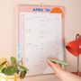 2025–2026 A3 Academic Family Calendar | Tidal Waves, thumbnail 5 of 8