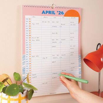 2025–2026 A3 Academic Family Calendar | Tidal Waves, 5 of 8