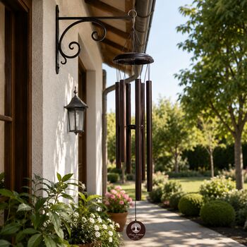 Personalised 30 Inch Bronze Wind Chime For Home Decoration, 12 of 12