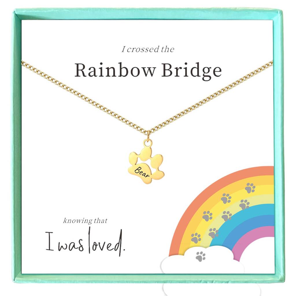 Rainbow bridge necklace hotsell