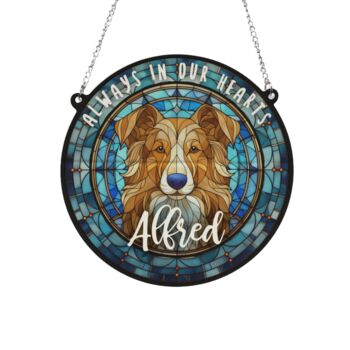 Nova Scotia Duck Tolling Retriever Memorial Suncatcher, 2 of 6