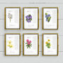 Colourful Flowers Table Plan Cards, thumbnail 1 of 5