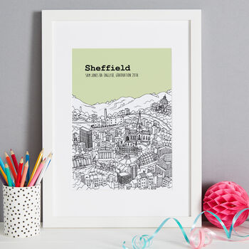 Personalised Sheffield Print, 8 of 10