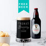 Personalised 'Brewing Since' Year And Name Beer Tankard, thumbnail 1 of 6