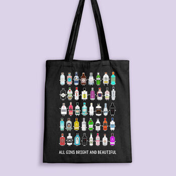 'All Gins Bright And Beautiful' Tote Bag, 5 of 6