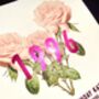 Birth Flower Card With Real Foil, thumbnail 5 of 12