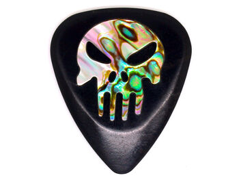 Punisher Ebony Guitar Pick In A Gift Box, 2 of 10