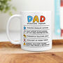 Dad Operating Manual Mug, thumbnail 1 of 6