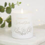 Personalised Gift For Godmother Engraved Candle, thumbnail 1 of 11