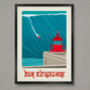 Personalised Big Wave Surfing Poster, thumbnail 1 of 6