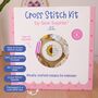 Gingerbread House Cross Stitch Kit, thumbnail 4 of 4