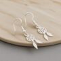 Sterling Silver Dreamcatcher Earrings, thumbnail 1 of 7