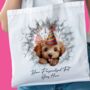 Personalised Poodle Birthday Break Through, thumbnail 3 of 9