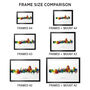 Lincoln Skyline Cityscape Art Print, thumbnail 5 of 12