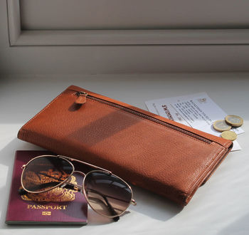 Personalised Leather Travel Wallet, 11 of 12