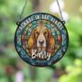 Basset Hound Memorial Suncatcher, thumbnail 6 of 6