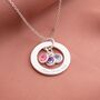 Family Eternal Ring And Birthstone Necklace Photo Set, thumbnail 4 of 12