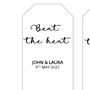 Wedding Hand Fan Guest Gift With Personalised Tag, thumbnail 2 of 8